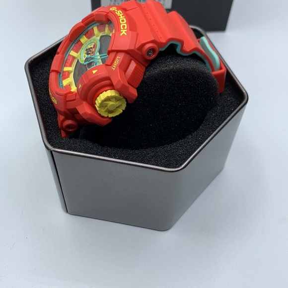 Casio G Shock Breezy Rasta Color Series Analog/Digital GA-400 SERIES - Picture 4 of 11